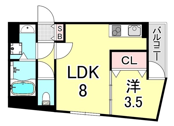 MOVE甲子園EASTの物件間取画像